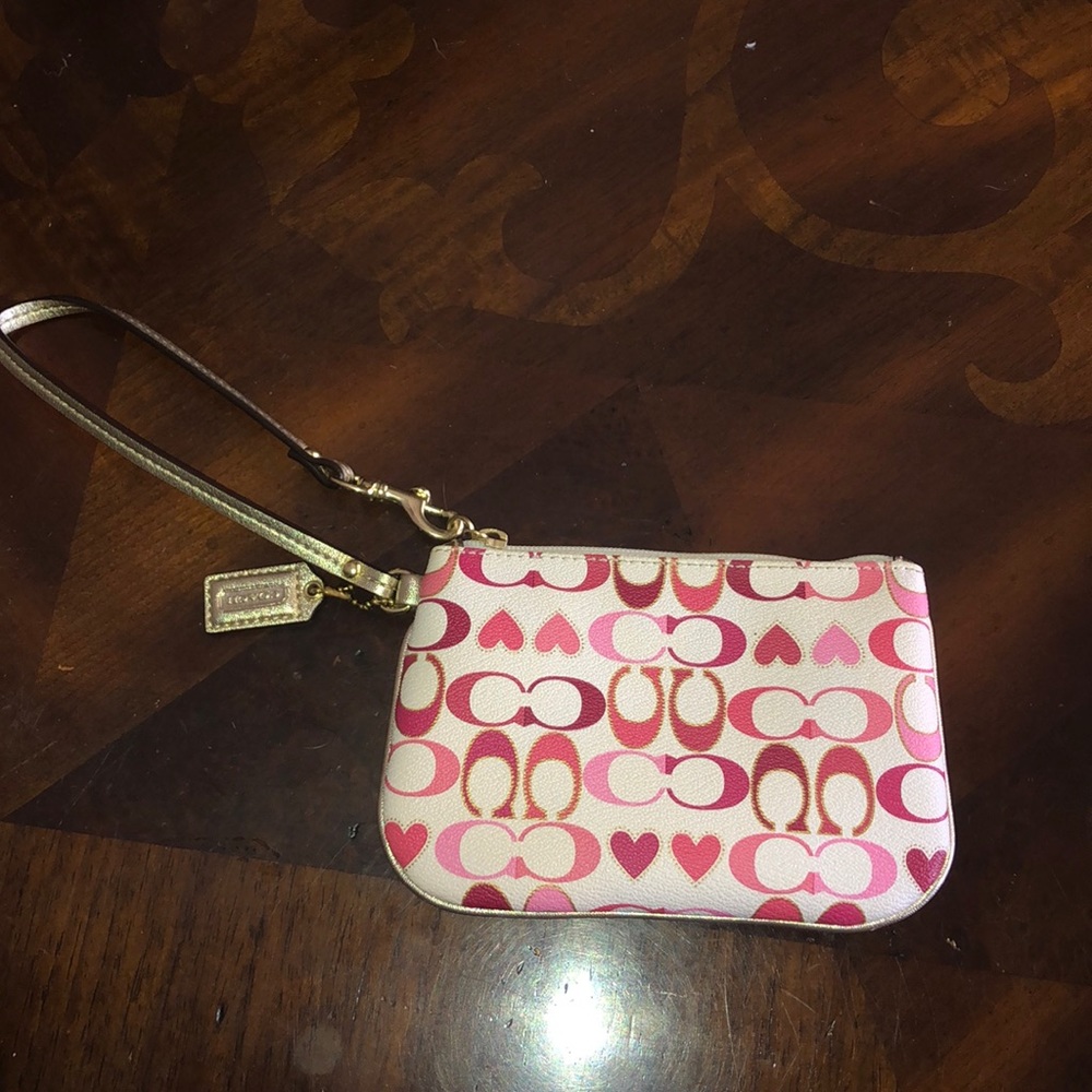 Coach hand purse